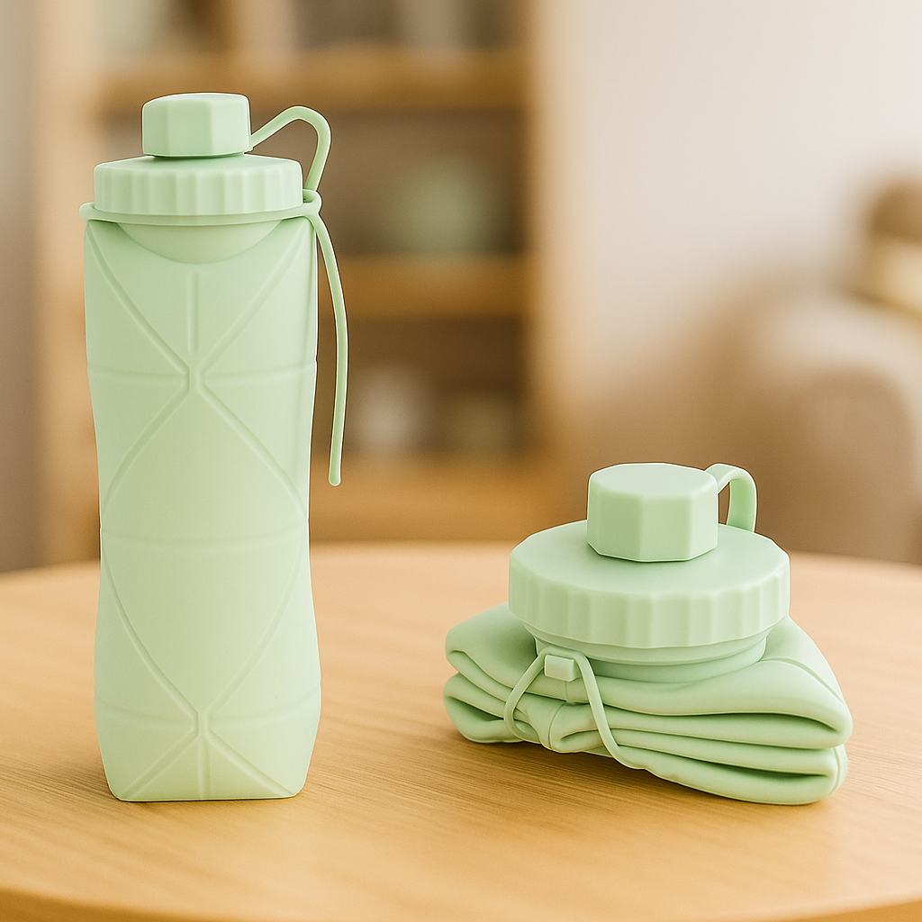 Gourde Sport Pliable en Silicone Réutilisable - Revive