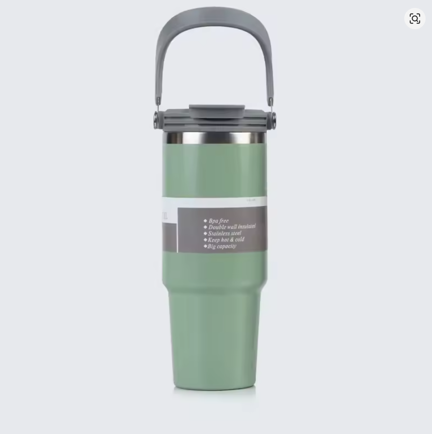 Gourde isotherme avec poignet 900ml - Paradise