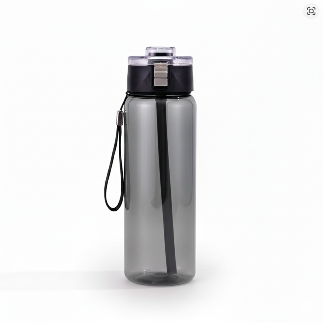 Gourde Transparente Portable - Elégante