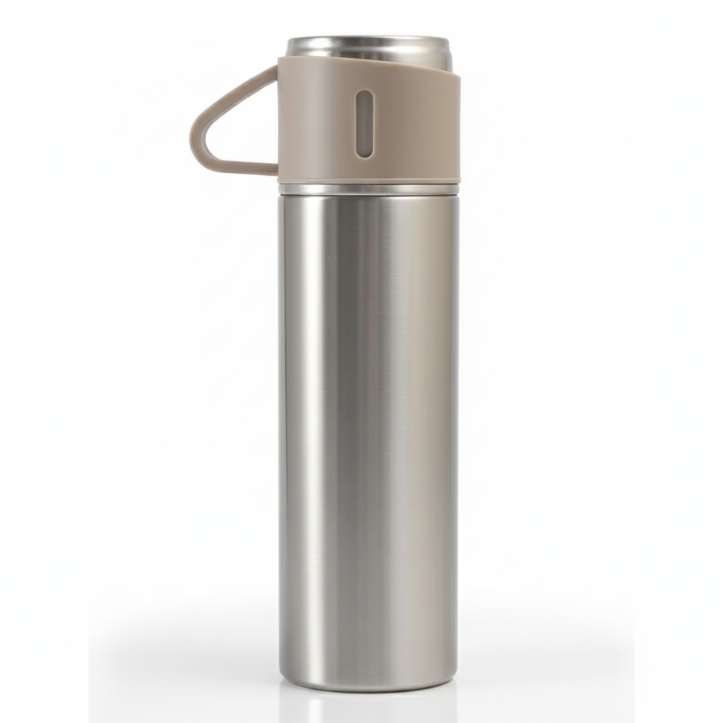 Bouteille Thermos avec Tasse Intégrée - Tissea