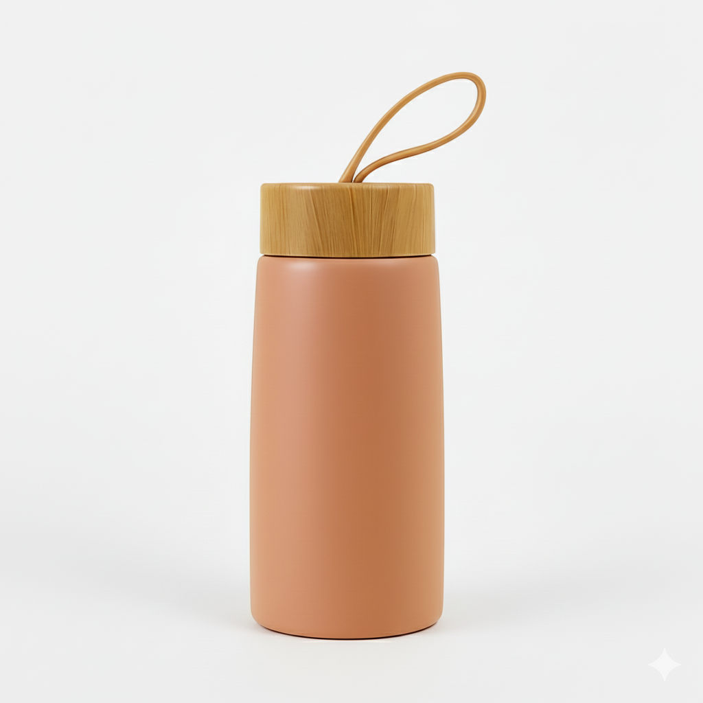 Mini Thermos Isotherme avec Couvercle Bois - Picollo