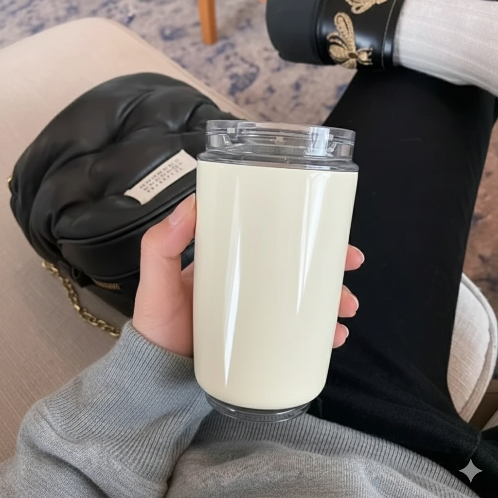 Gobelet Isotherme en Acier Inoxydable - Nacré