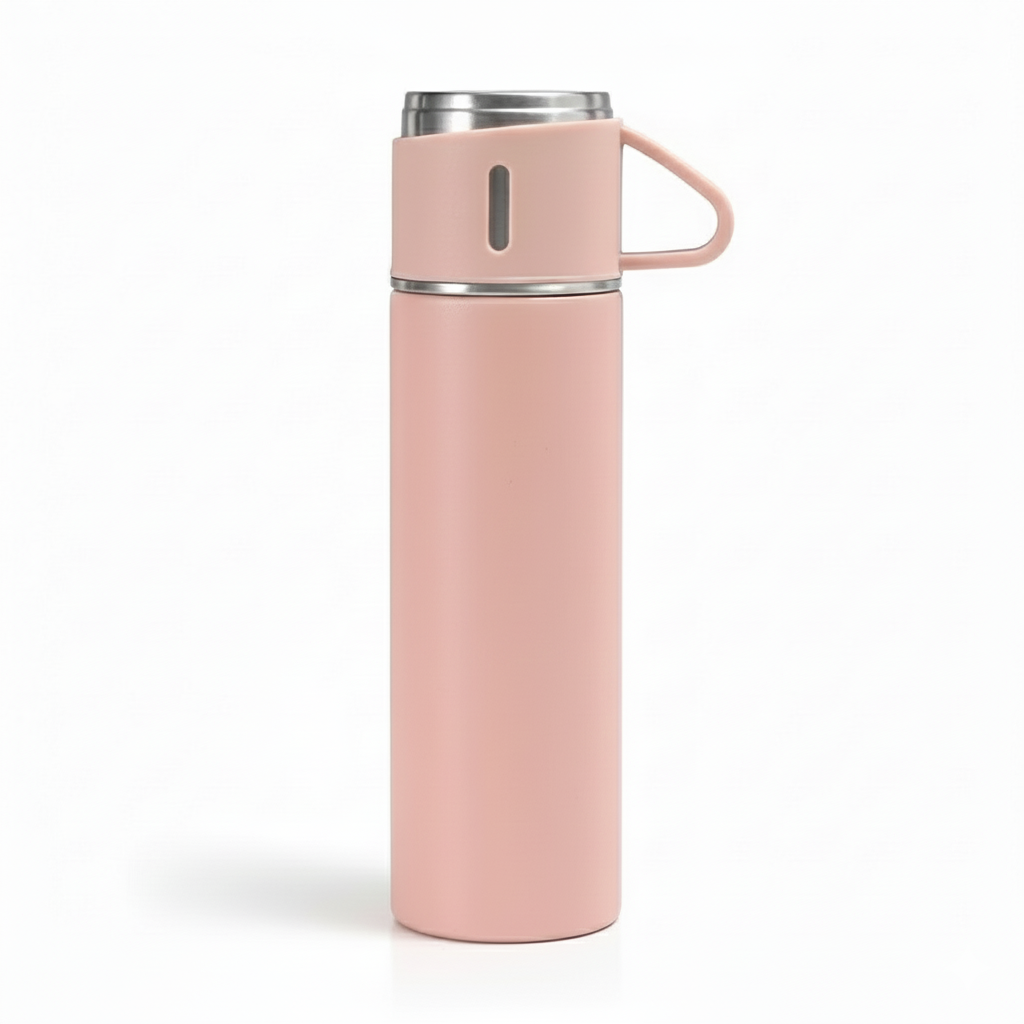 Bouteille Thermos avec Tasse Intégrée - Tissea