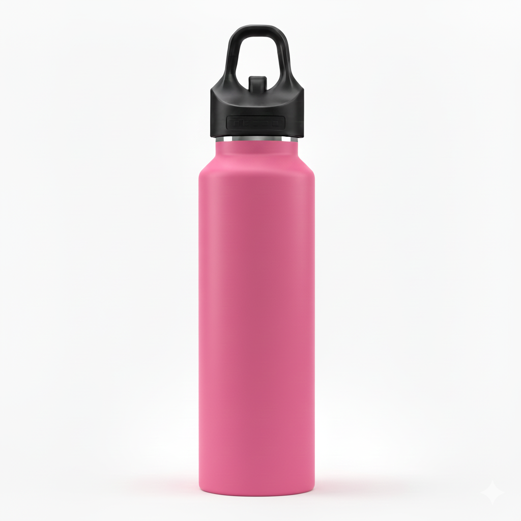 Gourde isotherme inox ouverture - One-Click Inox