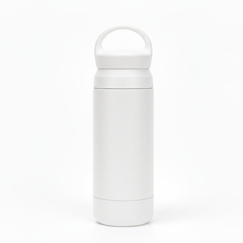 Gourde isotherme mini inox avec poignée - Crema