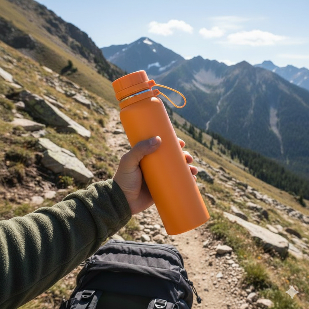 Gourde Thermos Isotherme Inox avec Filtre à Thé – Travel cup