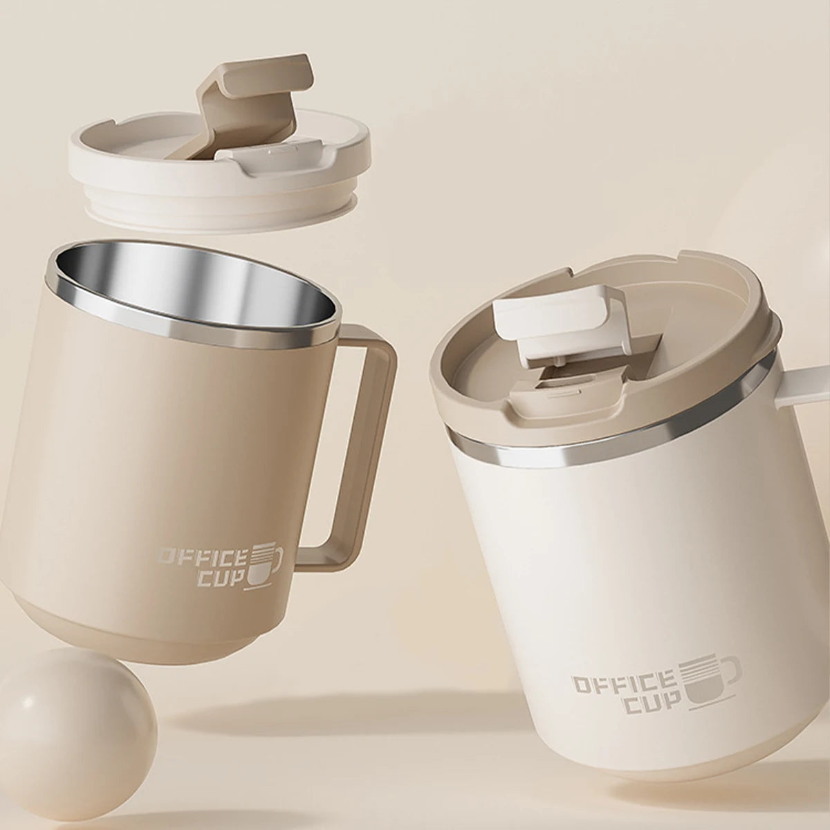 Gobelet Isotherme en Acier Inoxydable - Nacré