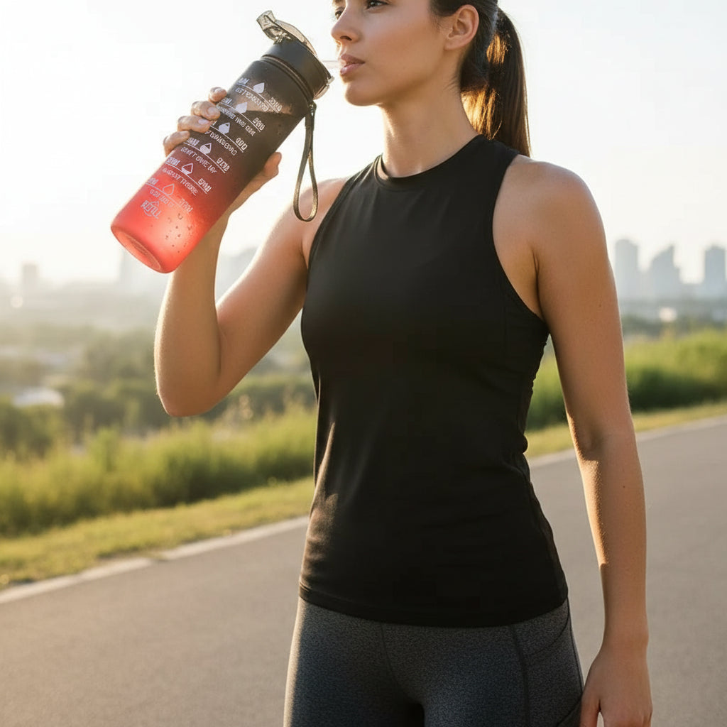 Gourde Sportive Graduée Color - Hydraqua