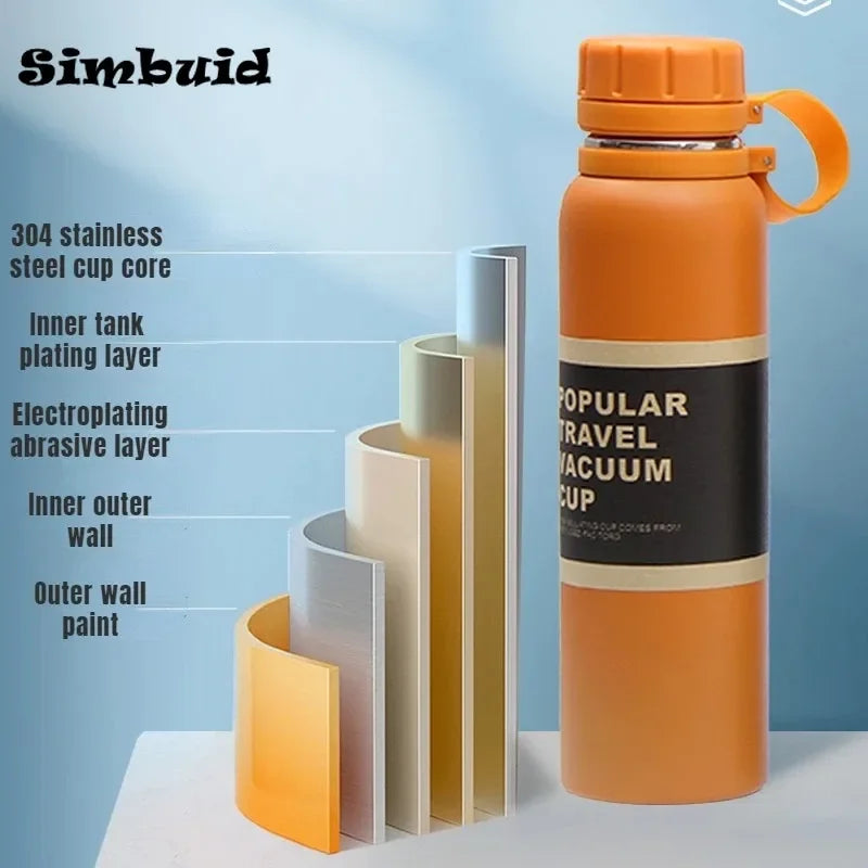 Gourde Thermos Isotherme Inox avec Filtre à Thé – Travel cup
