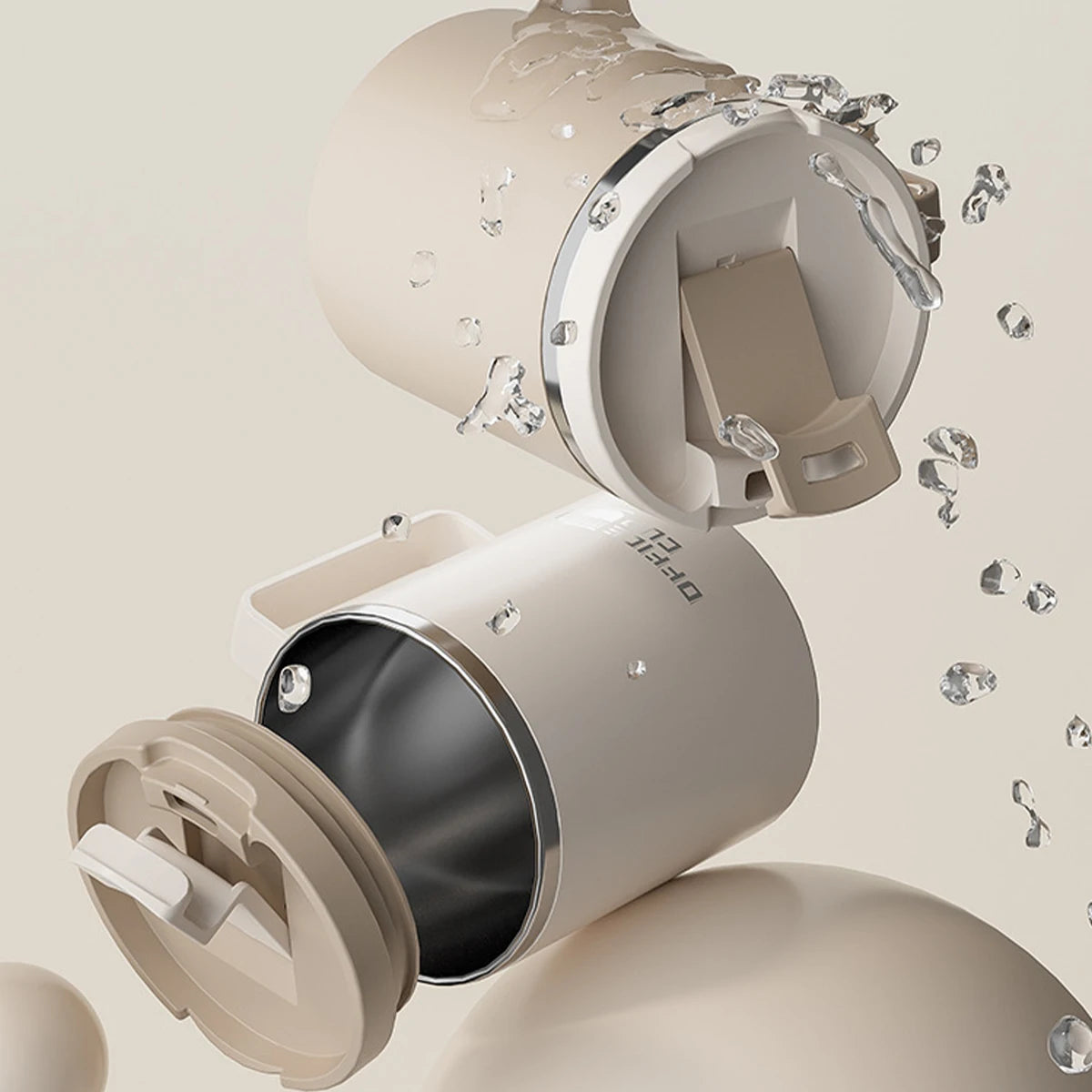 Gobelet Isotherme en Acier Inoxydable - Nacré