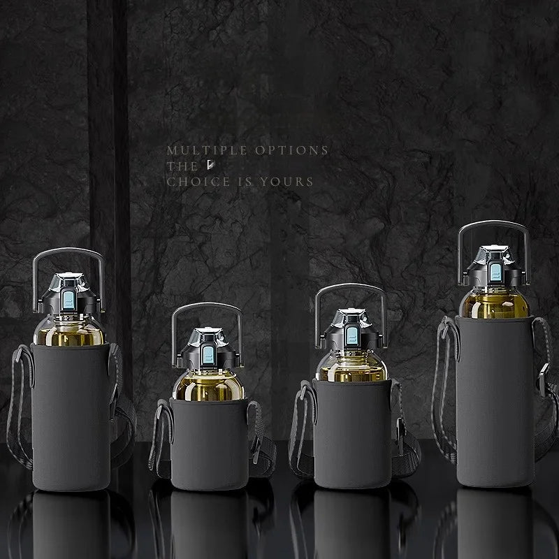 Bouteille Infuseur Thé en Verre - Grande Capacité