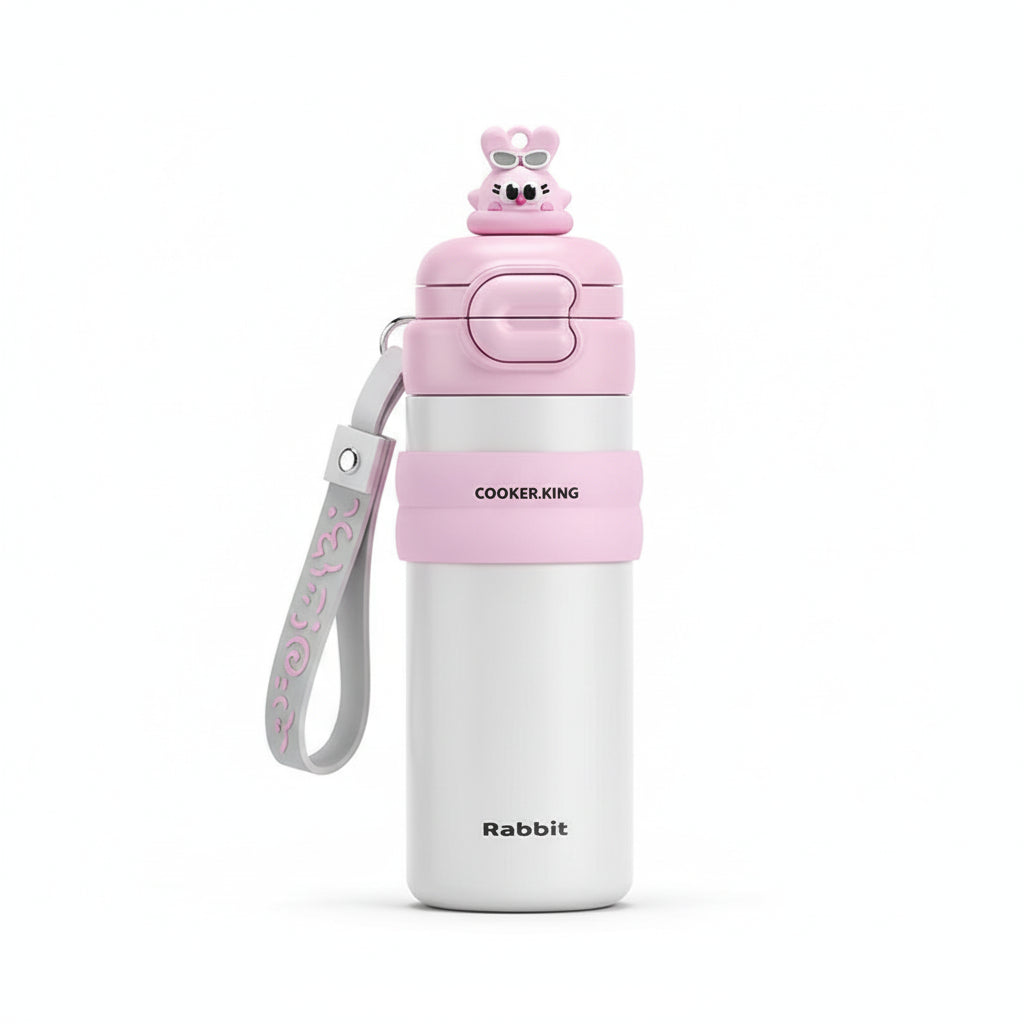 Gourde enfant isotherme antifuite - figurine