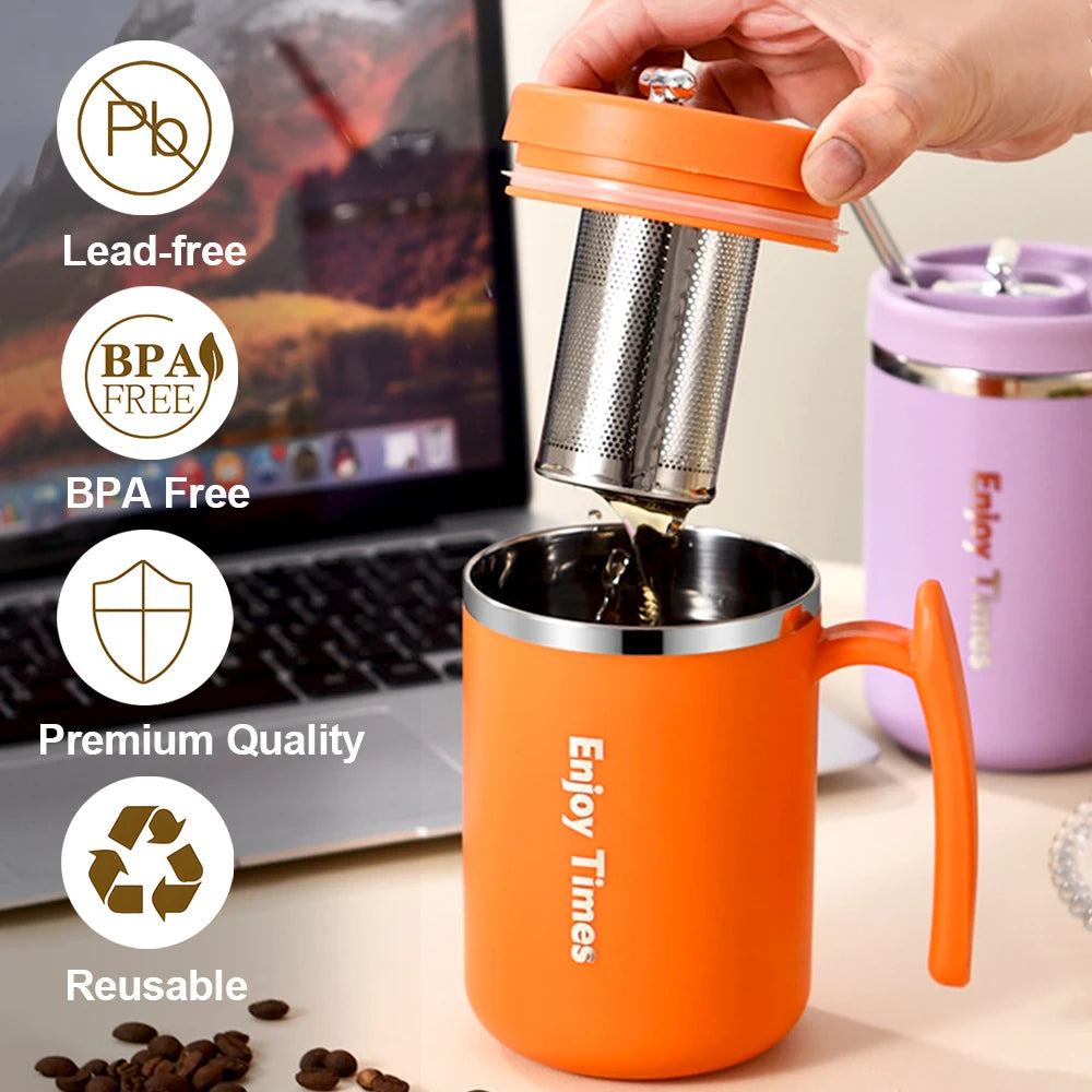 Mug isotherme avec infuseur à thé - Easythea