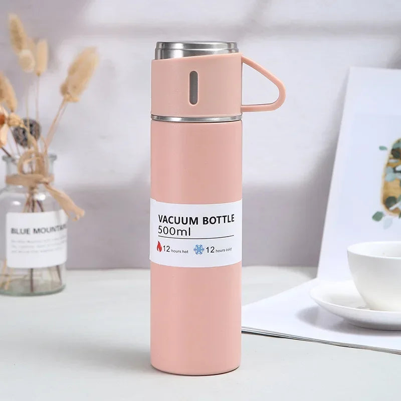 Bouteille Thermos avec Tasse Intégrée