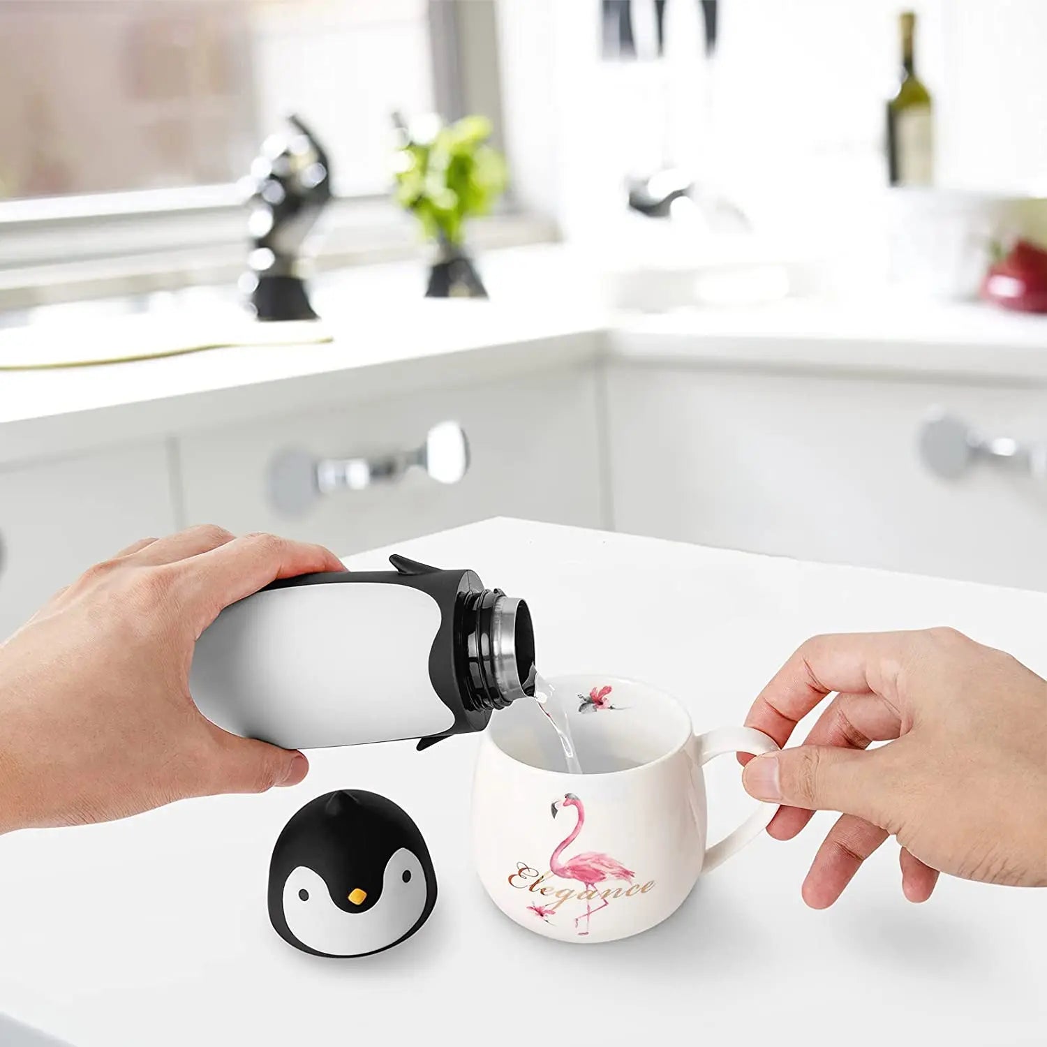 Gourde enfant isotherme - Pingouin