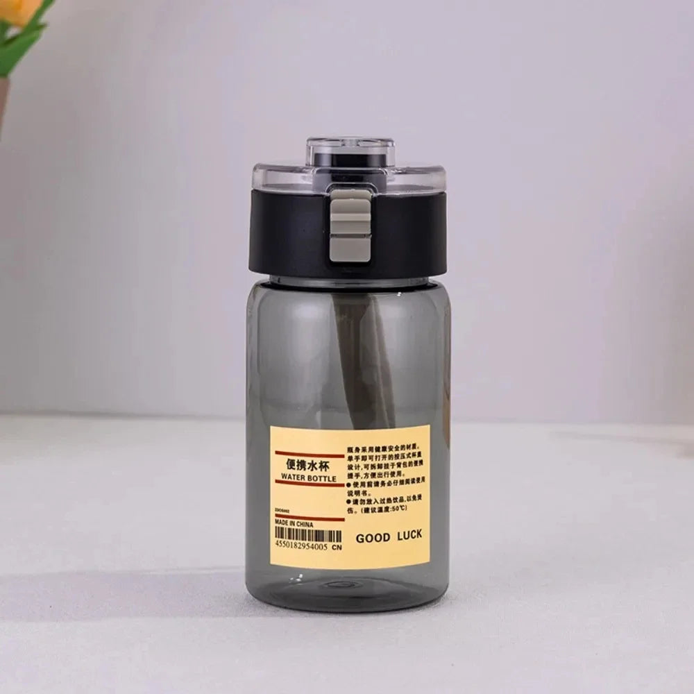 Gourde Transparente Portable - Elégante