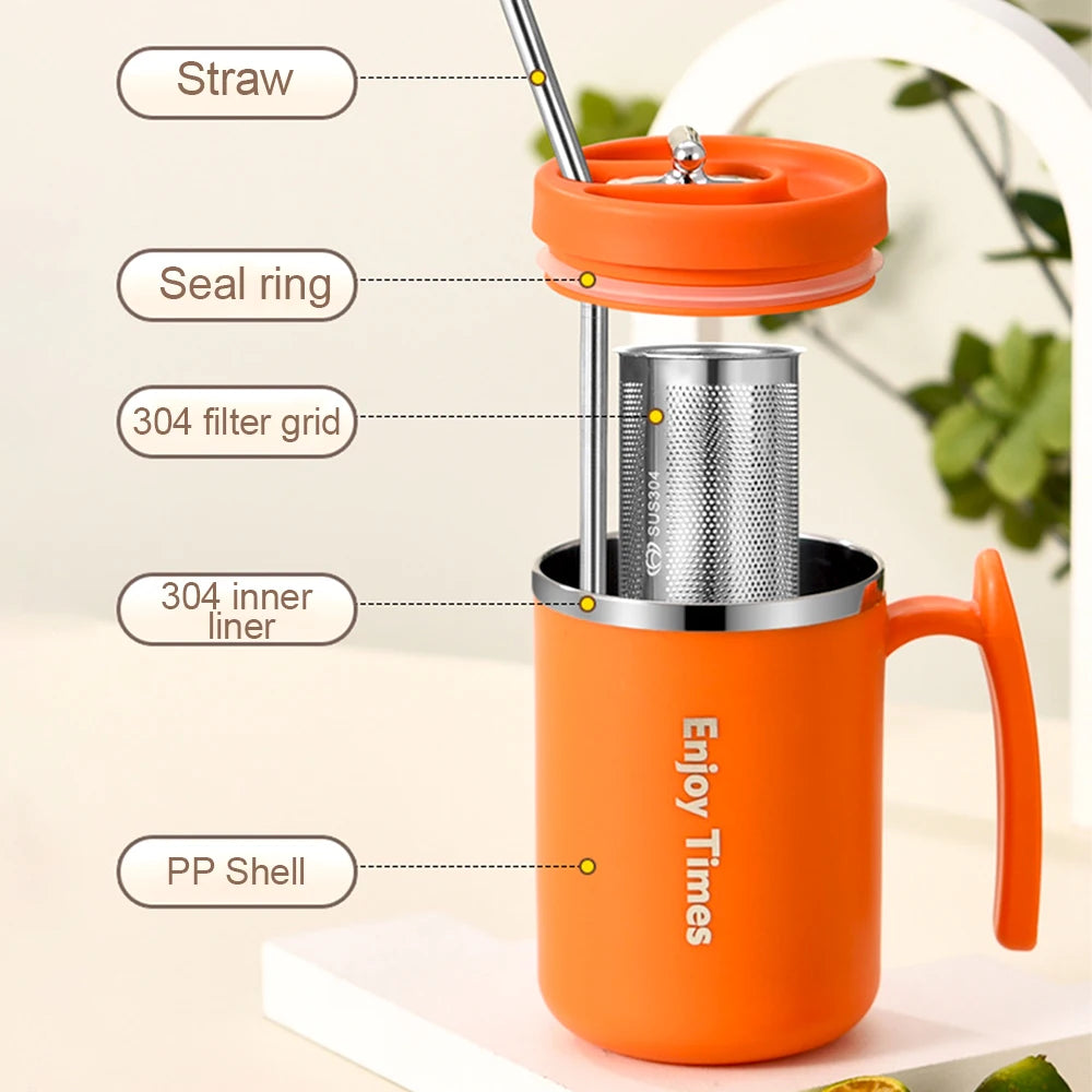 Mug isotherme avec infuseur à thé - Easythea