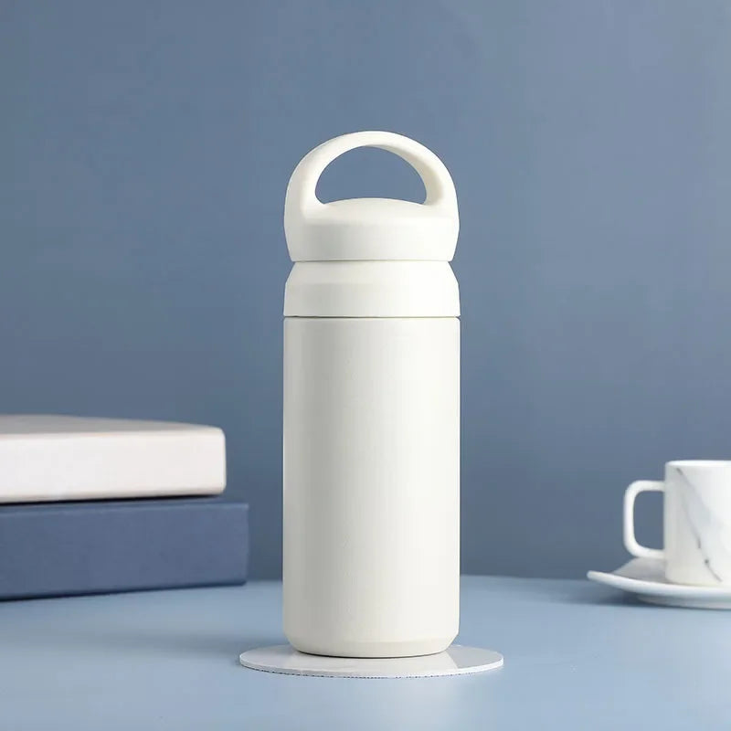 Gourde isotherme mini inox avec poignée - Crema