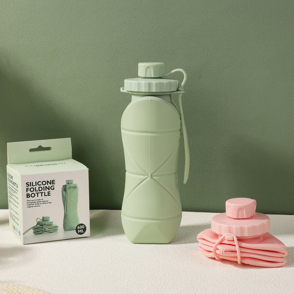 Gourde Sport Pliable en Silicone Réutilisable - Revive