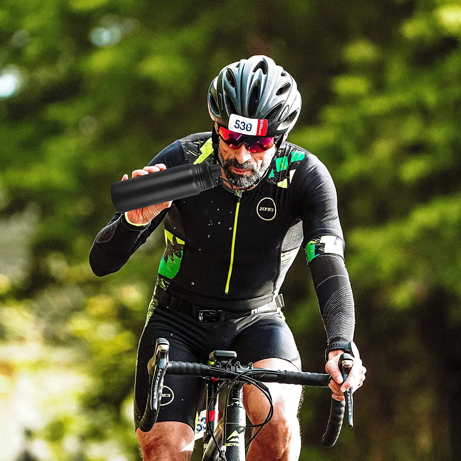 Gourde Sport Isotherme Inox - Inox sport