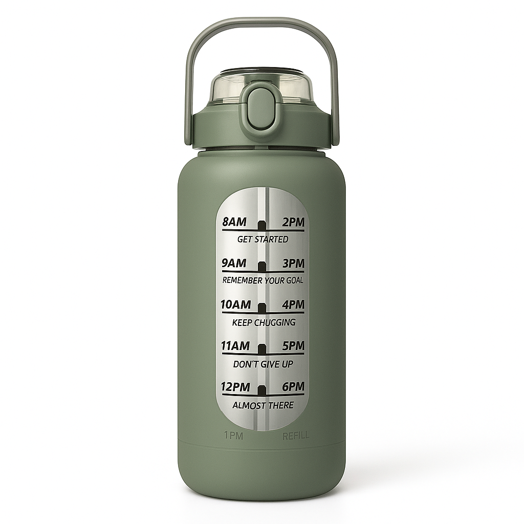 Gourde en verre incassable