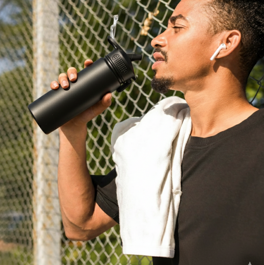 Gourde Sport Isotherme Inox - Inox sport